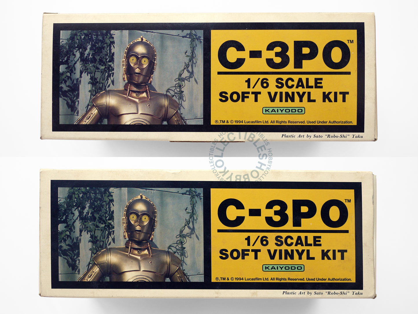 Kaiyodo Vintage Star Wars 1/6 C-3PO Vinyl model kit Rare