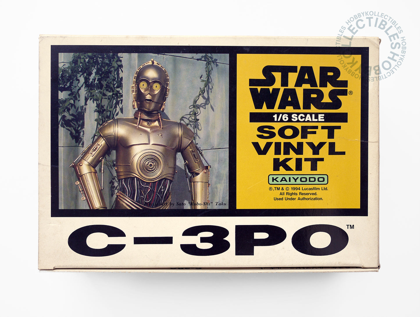 Kaiyodo Vintage Star Wars 1/6 C-3PO Vinyl model kit Rare