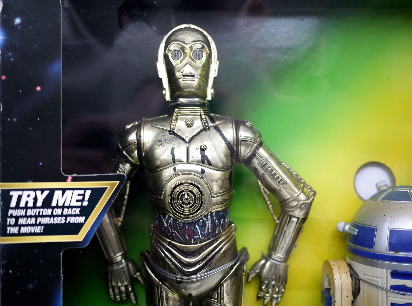 Kenner Star Wars Vintage Electronic C-3PO & R2-D2 12" Action Figure