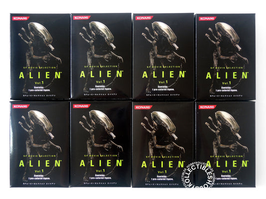 Lot of Konami SF Movie Alien Pre-colored Figure Toy Kit x 8 Box