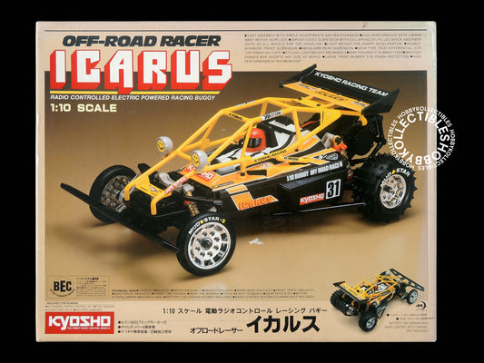 Kyosho Vintage 1/10 RC Icarus Racing Buggy #3083 Model Kit