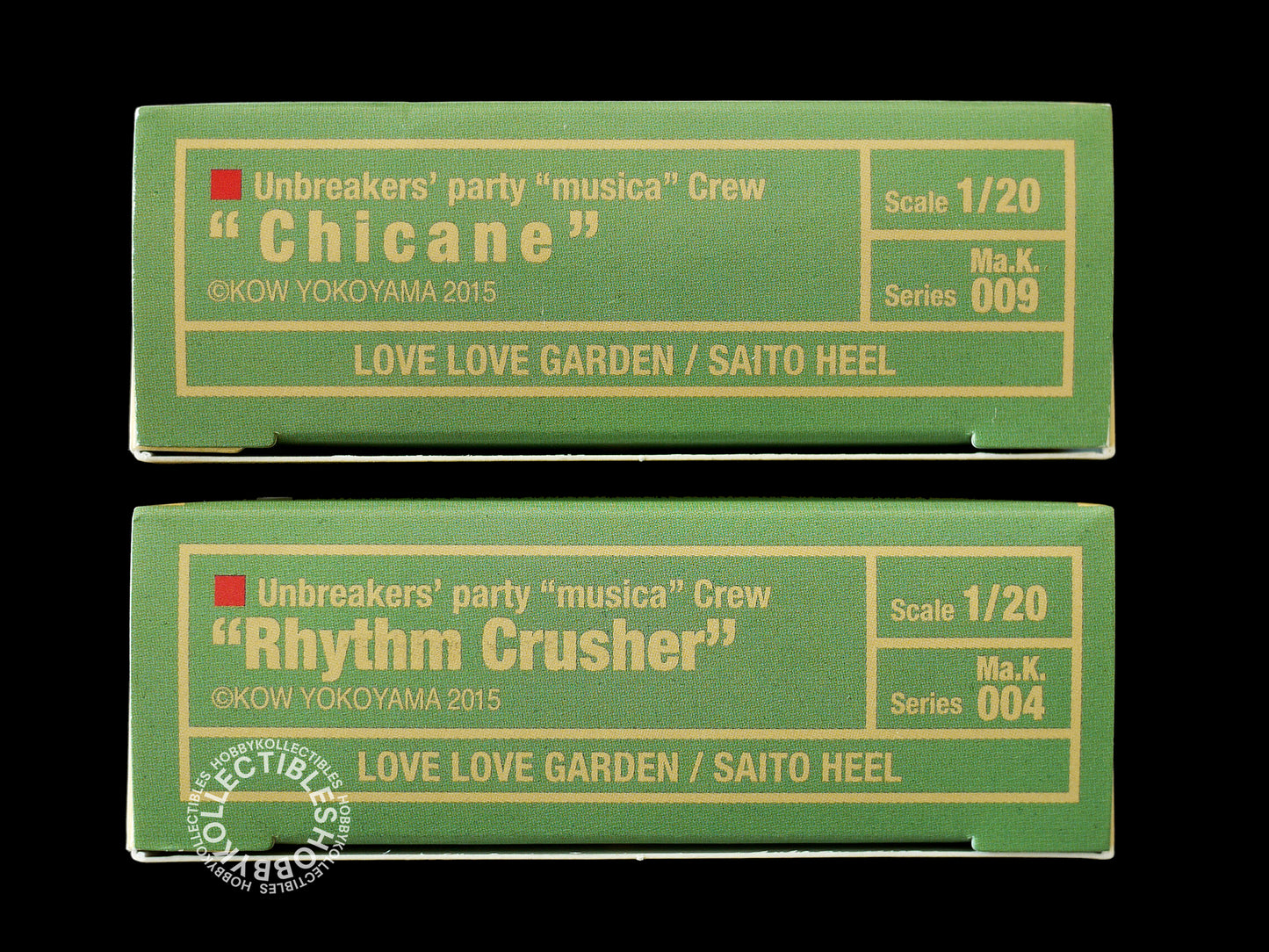 Lot of 2 Love Love Garden 1/20 Ma.K Figure Resin Model Kit
