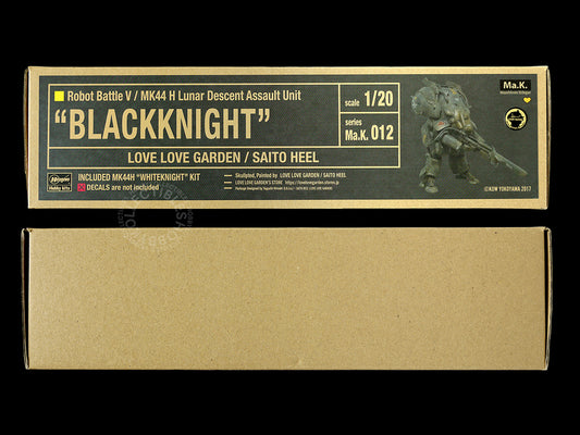 (SOLD) Ma.K Love Love Garden Robot Battle 1/20 BlackKnight Resin/Plastic Model Kit