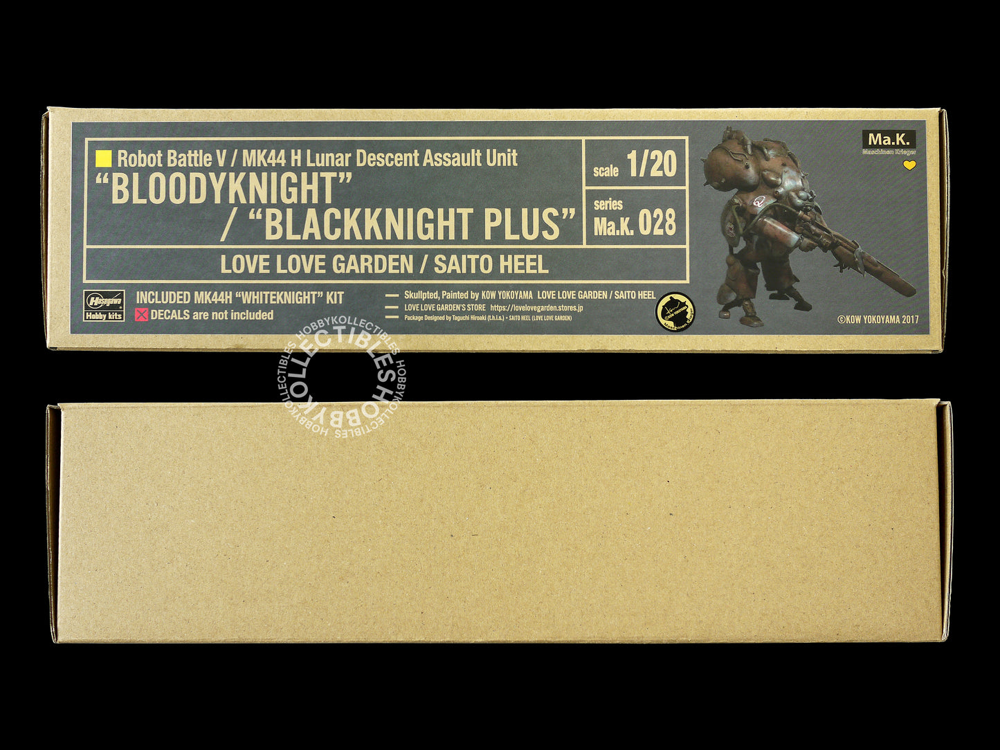 Ma.K Love Love Garden MK44 1/20 BloodyKnight/BlackKnight Plus Resin Plastic Kit