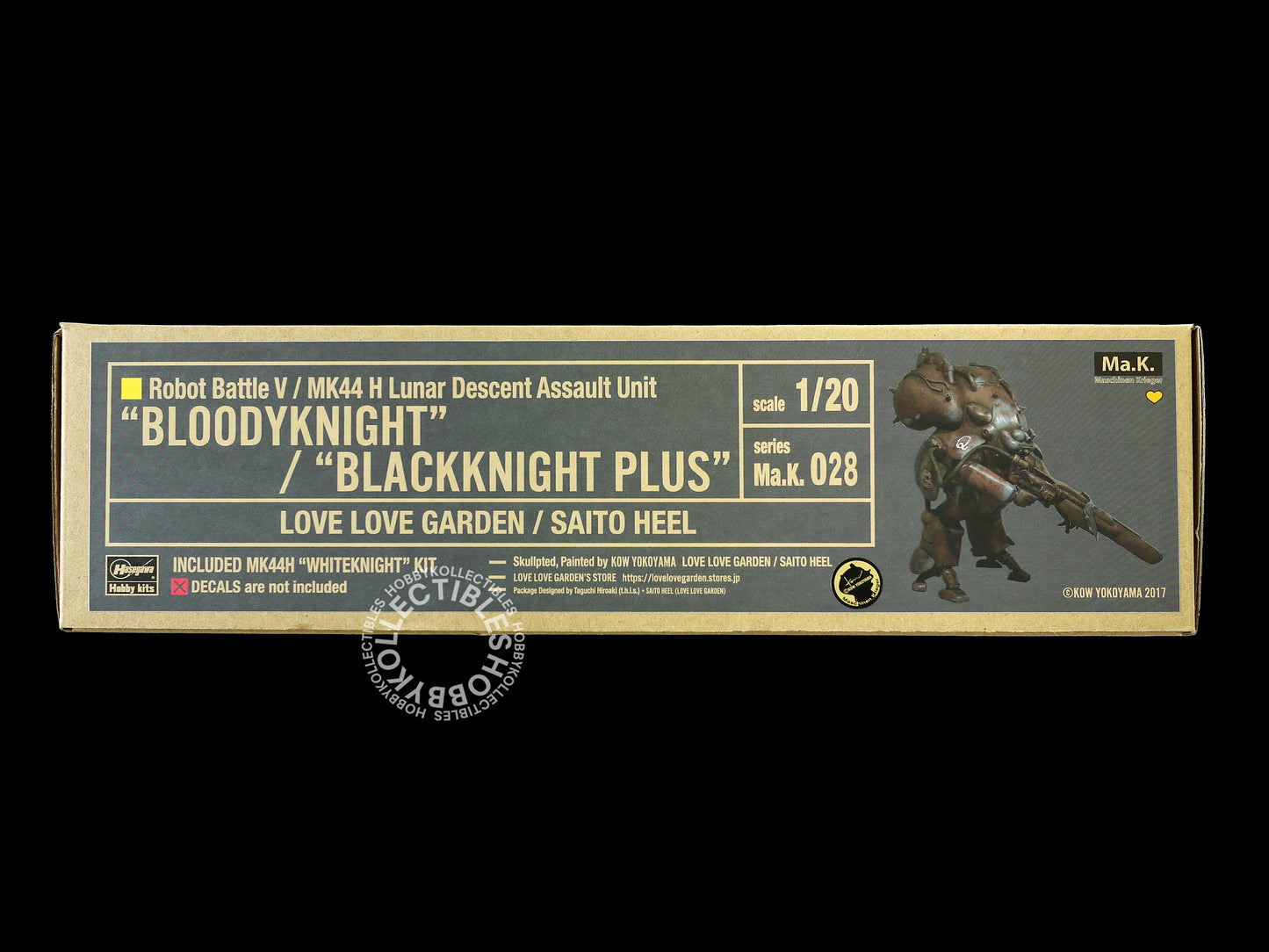 Ma.K Love Love Garden MK44 1/20 BloodyKnight/BlackKnight Plus Resin Plastic Kit