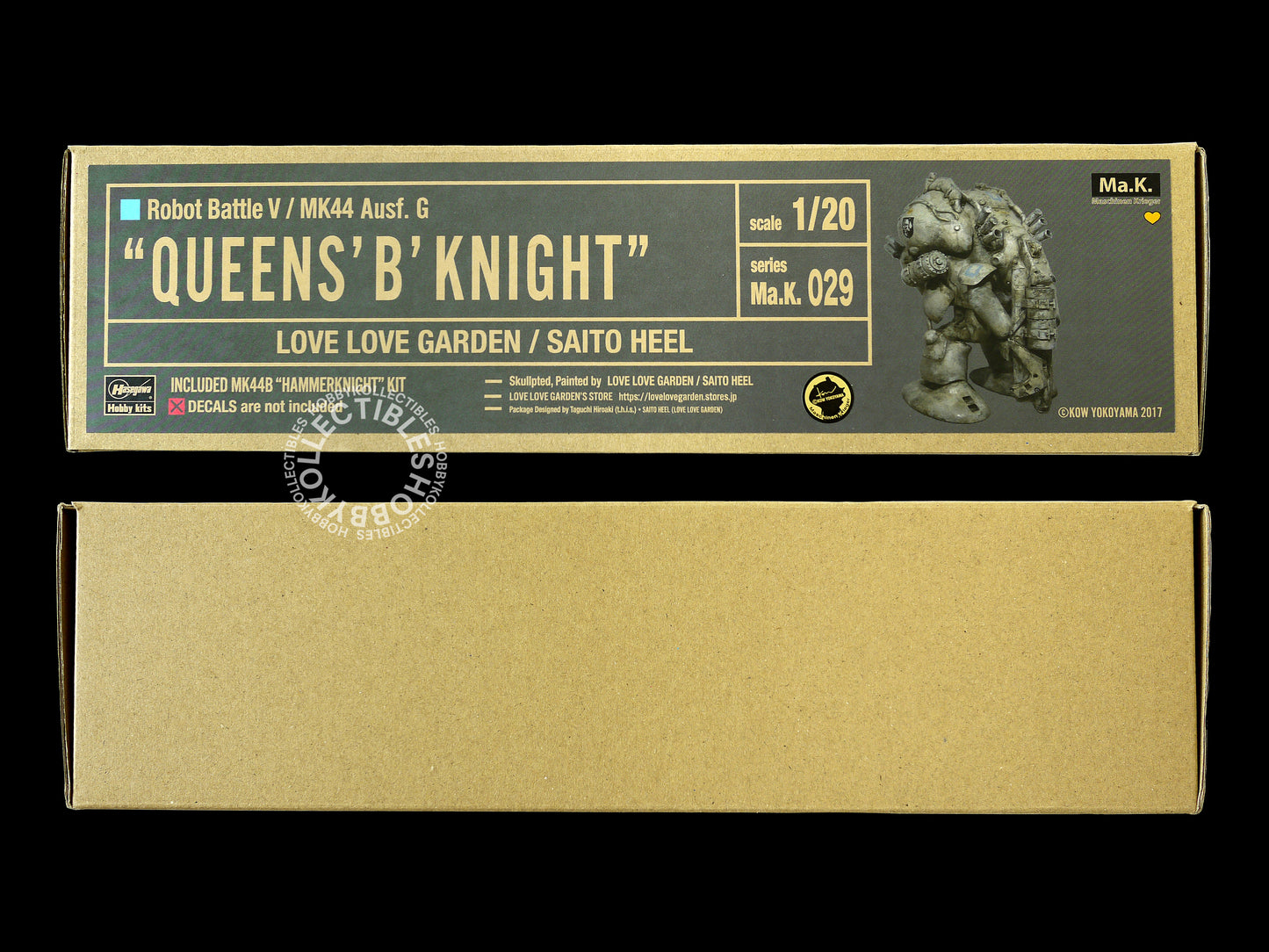 Ma.K Love Love Garden MK44 1/20 "Queens "B" Knight" Resin+Plastic Kit