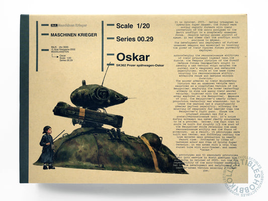 Ma.K Modelkasten Vintage 1/20 Oskar Sk362 Resin+Plastic Model Kit