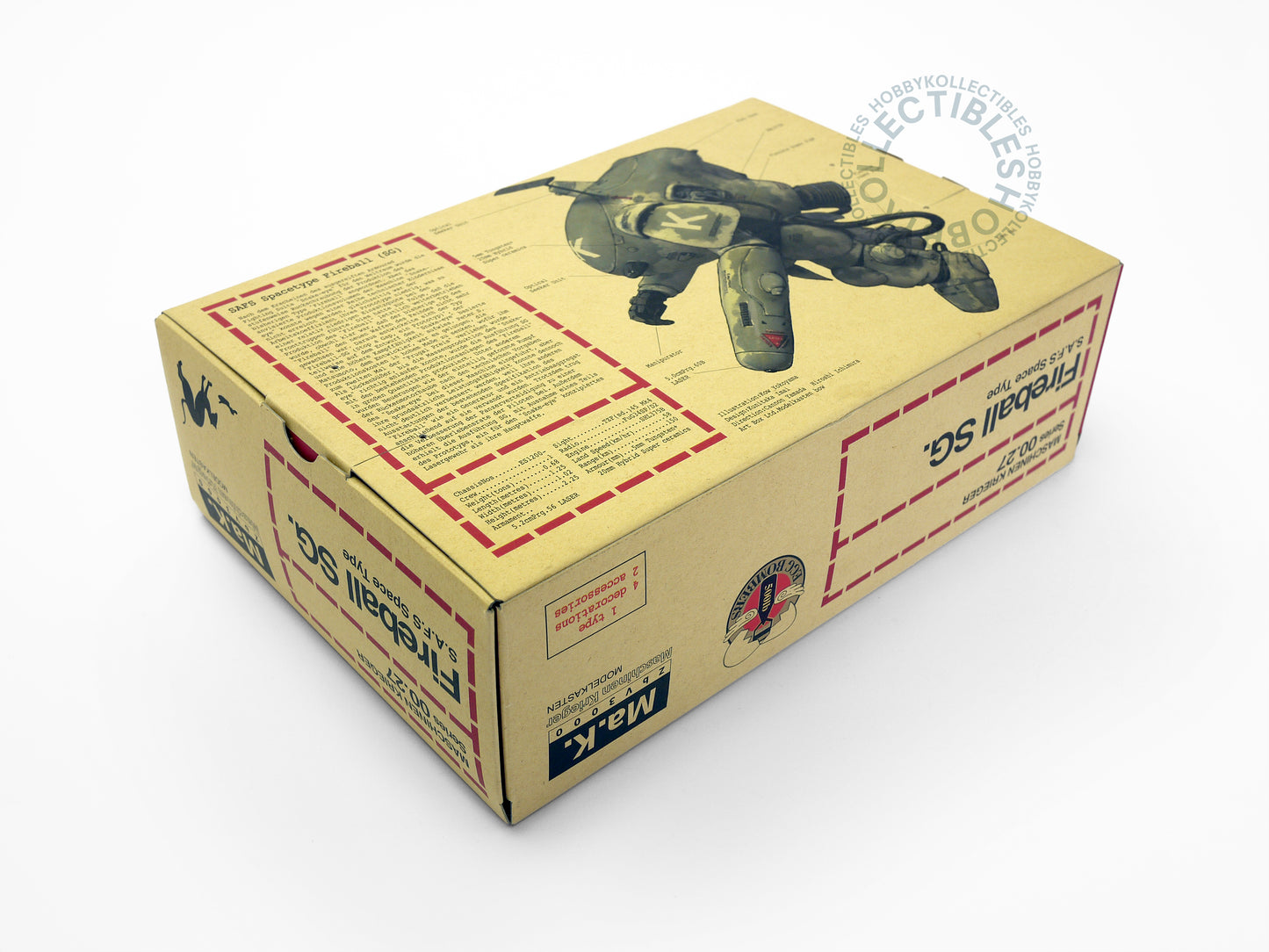 Ma.K Modelkasten Nitto SF3D 1/20 SAFS Fireball SG Resin/Plastic model Kit Maschinen Krieger