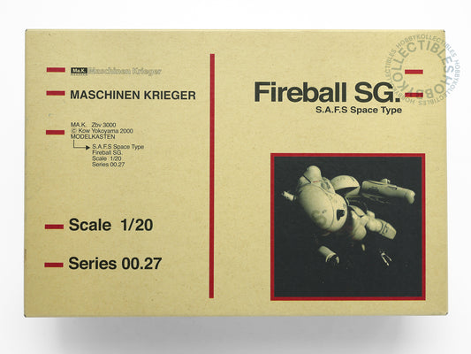 Ma.K Modelkasten Nitto SF3D 1/20 SAFS Fireball SG Resin/Plastic model Kit Maschinen Krieger