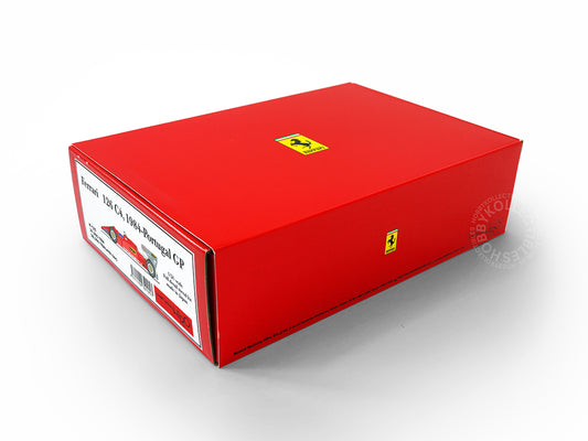 MFH 1/20 F1 Ferrari 126C4 M2 1984-Portugal GP Full Detail Metal Model Kit K125