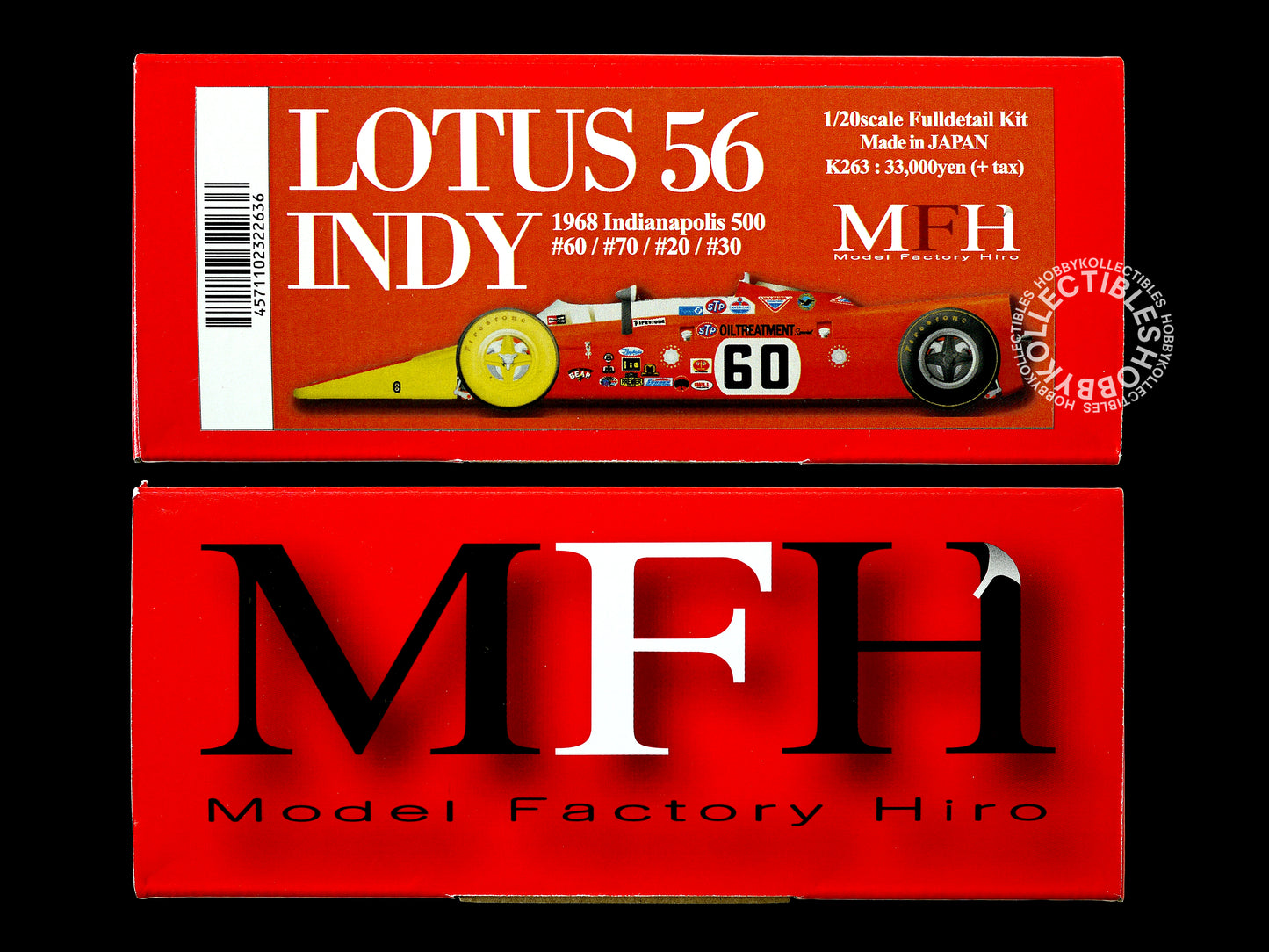 MFH 1/20 Lotus 56 Indy Car Full Detail Model Kit K263