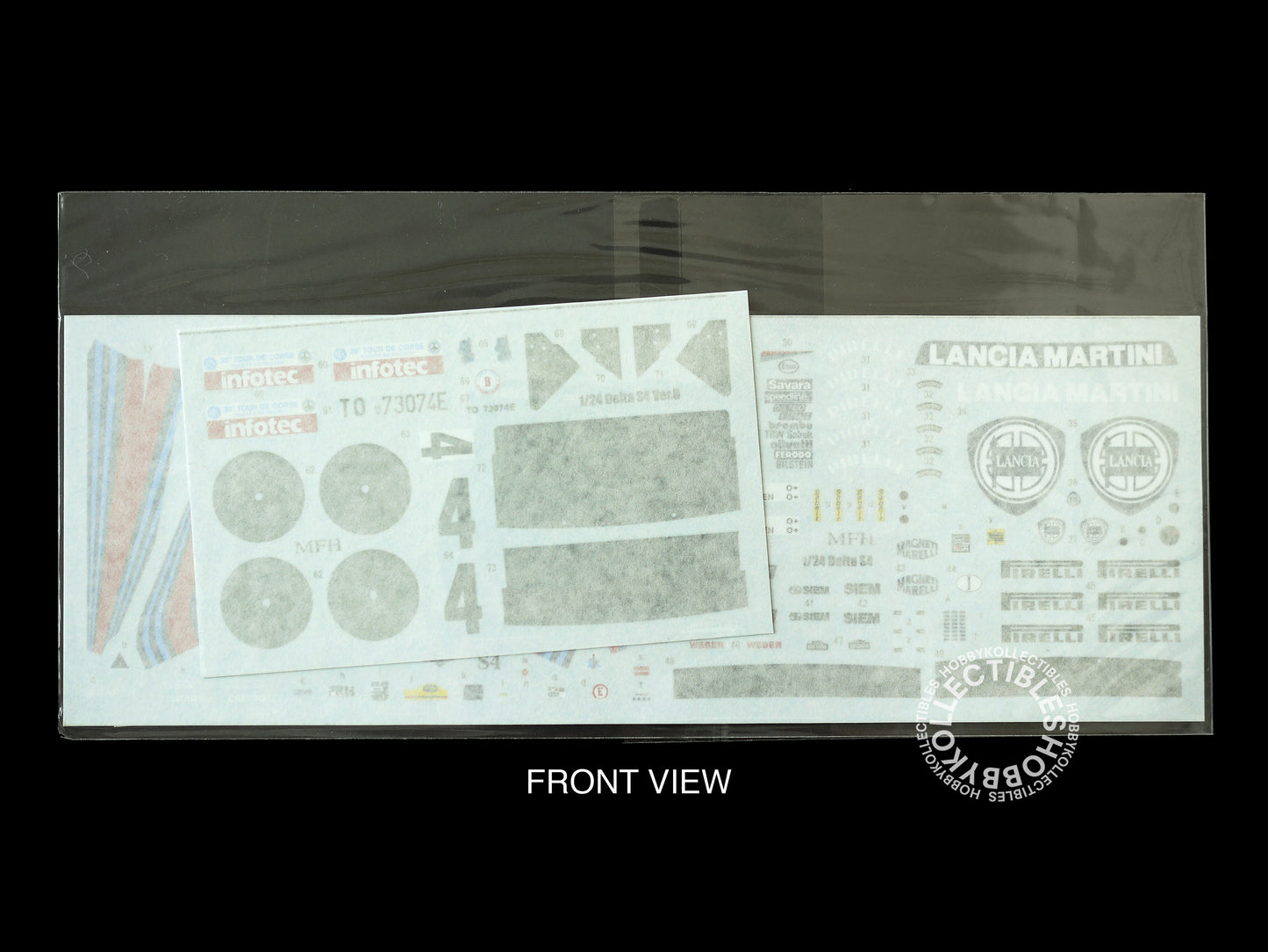 MFH 1/24 Lancia Delta S4 Rally Full Detail Model Kit K-545