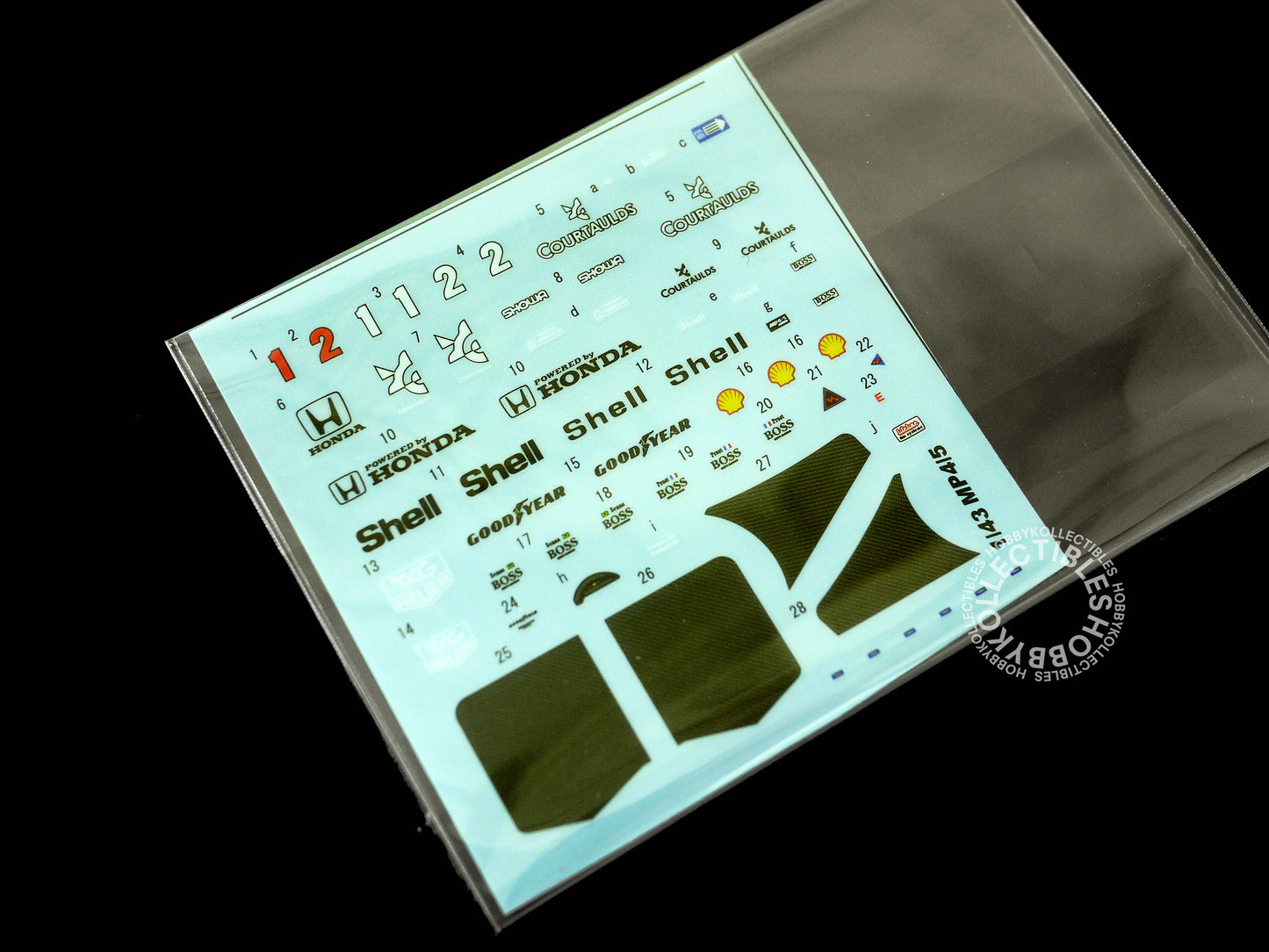 MFH Model Factory Hiro 1/43 McLaren MP4/5 A. Senna ver.C K810