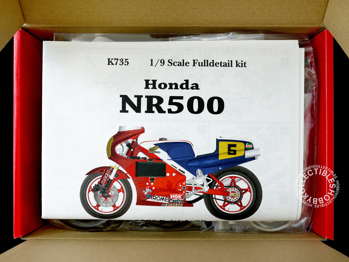 MFH 1/9 Honda NR500 NR1 1979 British GP Full Detail Kit K735