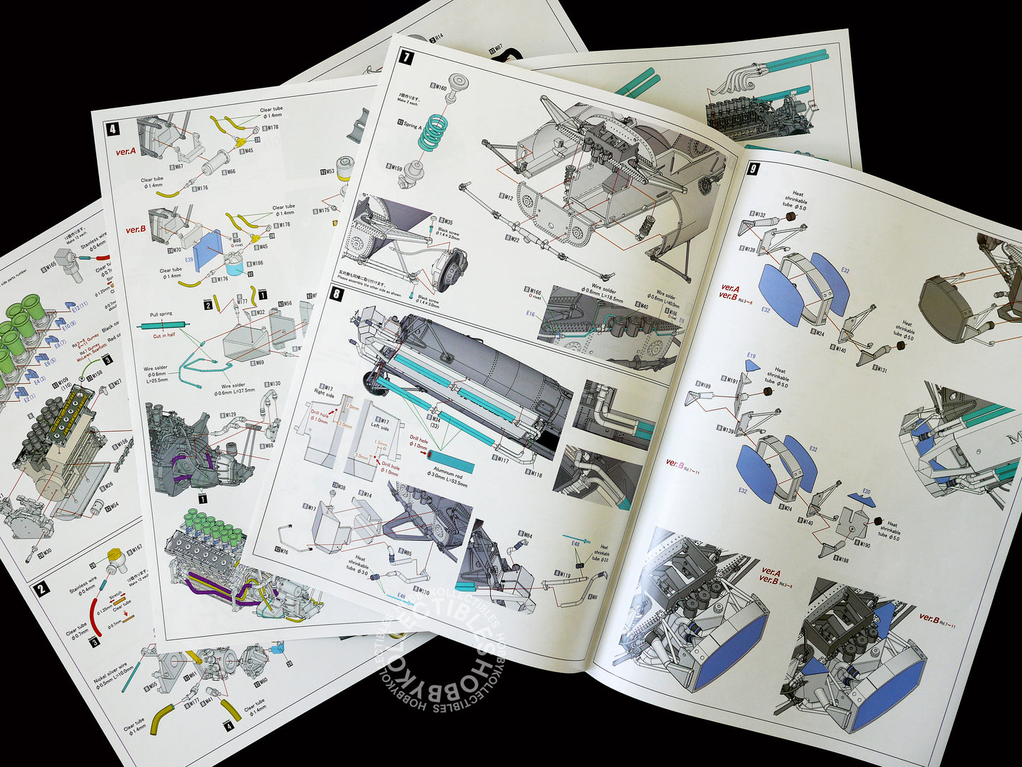 MFH 1/12 Eagle Gurney-Weslake F1 Racing ver.A K509 Full Detail Kit