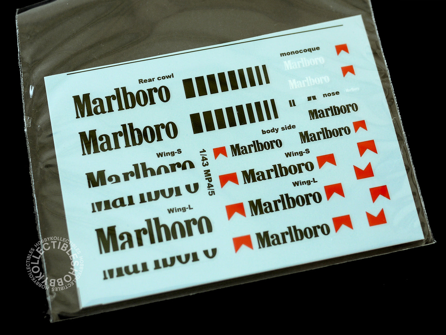 MFH Model Factory Hiro 1/43 McLaren MP4/5 A. Senna ver.B K809