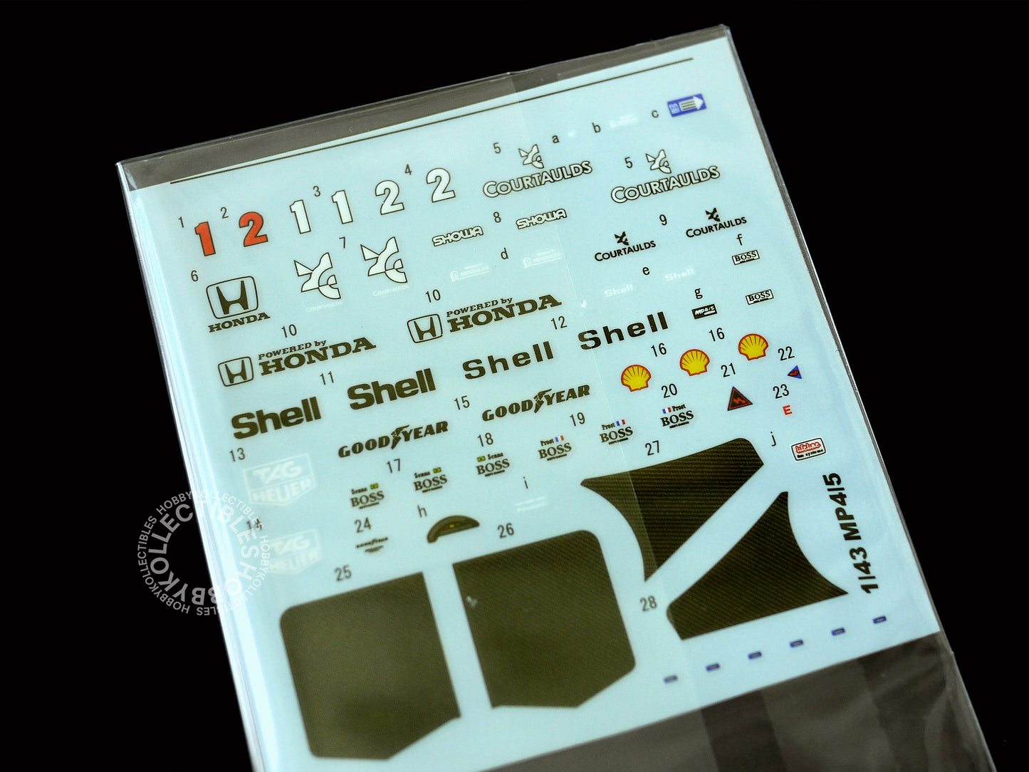 MFH Model Factory Hiro 1/43 McLaren MP4/5 A. Senna ver.B K809