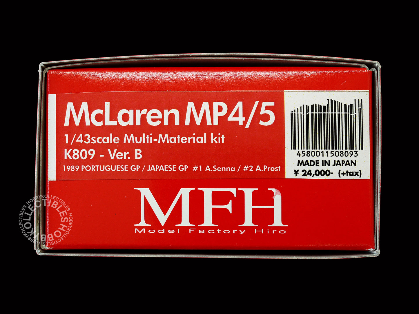 MFH Model Factory Hiro 1/43 McLaren MP4/5 A. Senna ver.B K809