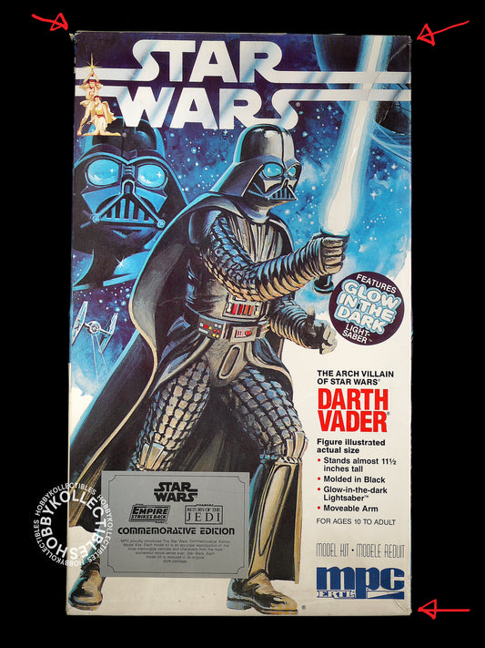 MPC ERTL Star Wars Darth Vader Commemorative Edition Model Kit