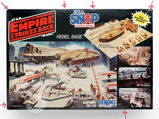 MPC/ERTL Vintage Star Wars ESB Rebel Base Action Scence Model Kit