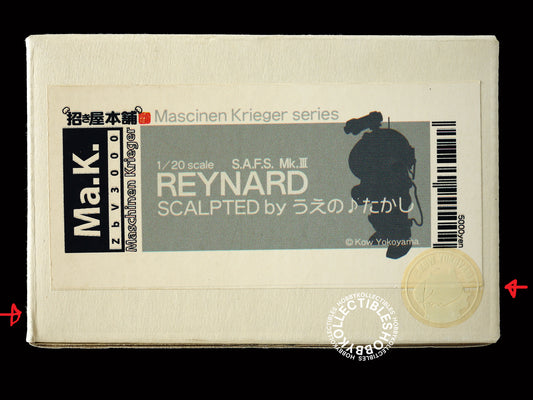 招屋本舖 Ma.K SF3D 1/20 SAFS MKIII Reynard WF Resin Model Kit
