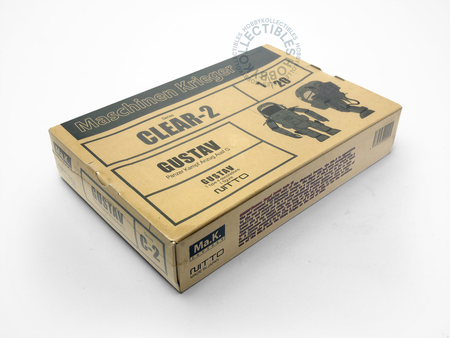 Ma.K Nitto Vintage SF3D 1/20 Clear-2 Gustav Special Edition Factory Sealed!!