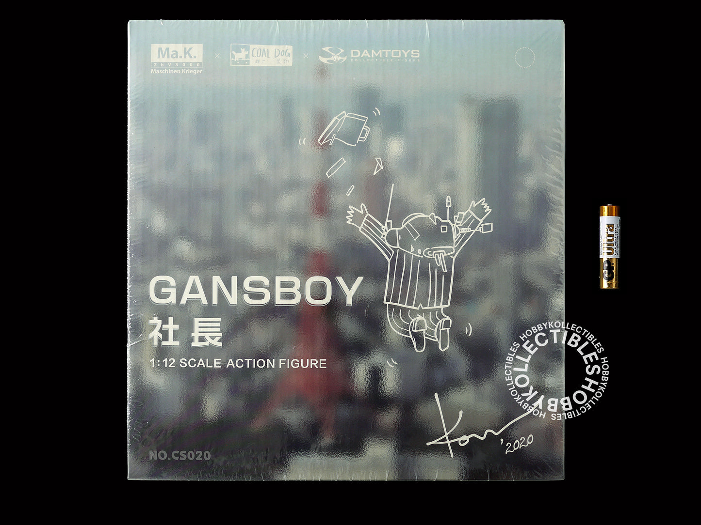 Ma.K Damtoys 1/12 GansBoy社長 Action Figure Factory Sealed
