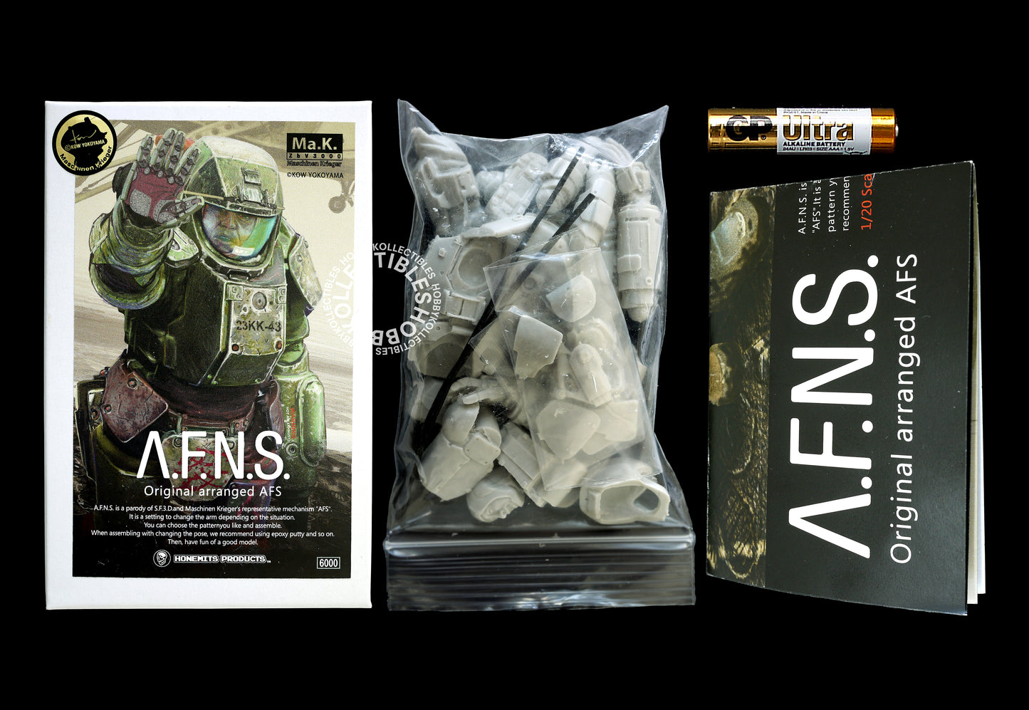 Ma.K Honemits SF3D 1/20 Original Arranged AFS Resin Model Kit