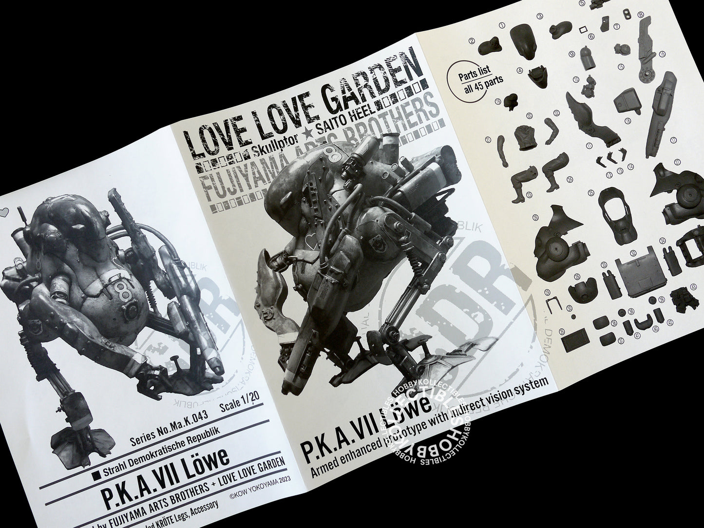 Ma.K Love Love Garden 1/20 Mecha PKA Löwe Resin/Plastic Model Kit