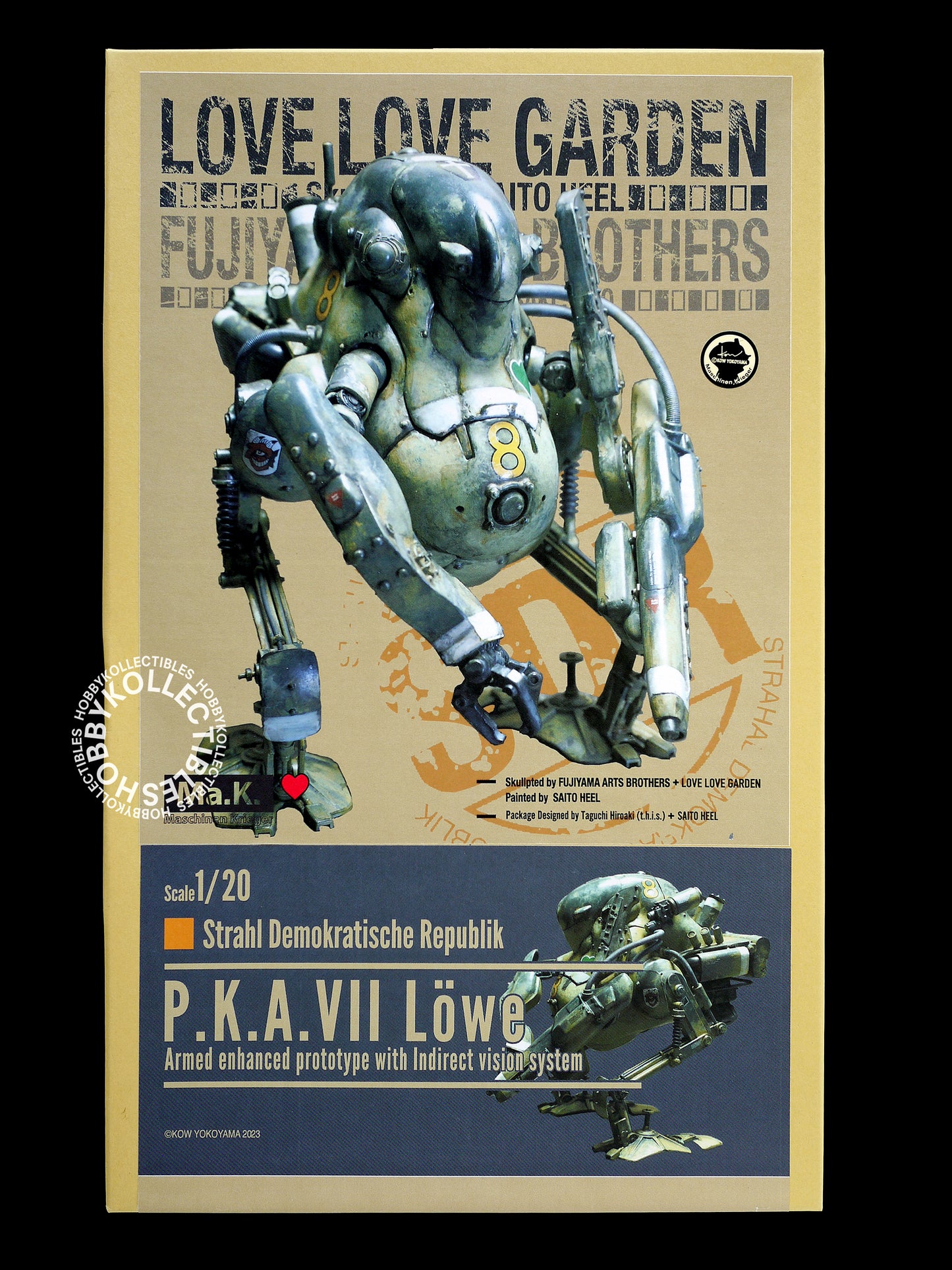 Ma.K Love Love Garden 1/20 Mecha PKA Löwe Resin/Plastic Model Kit