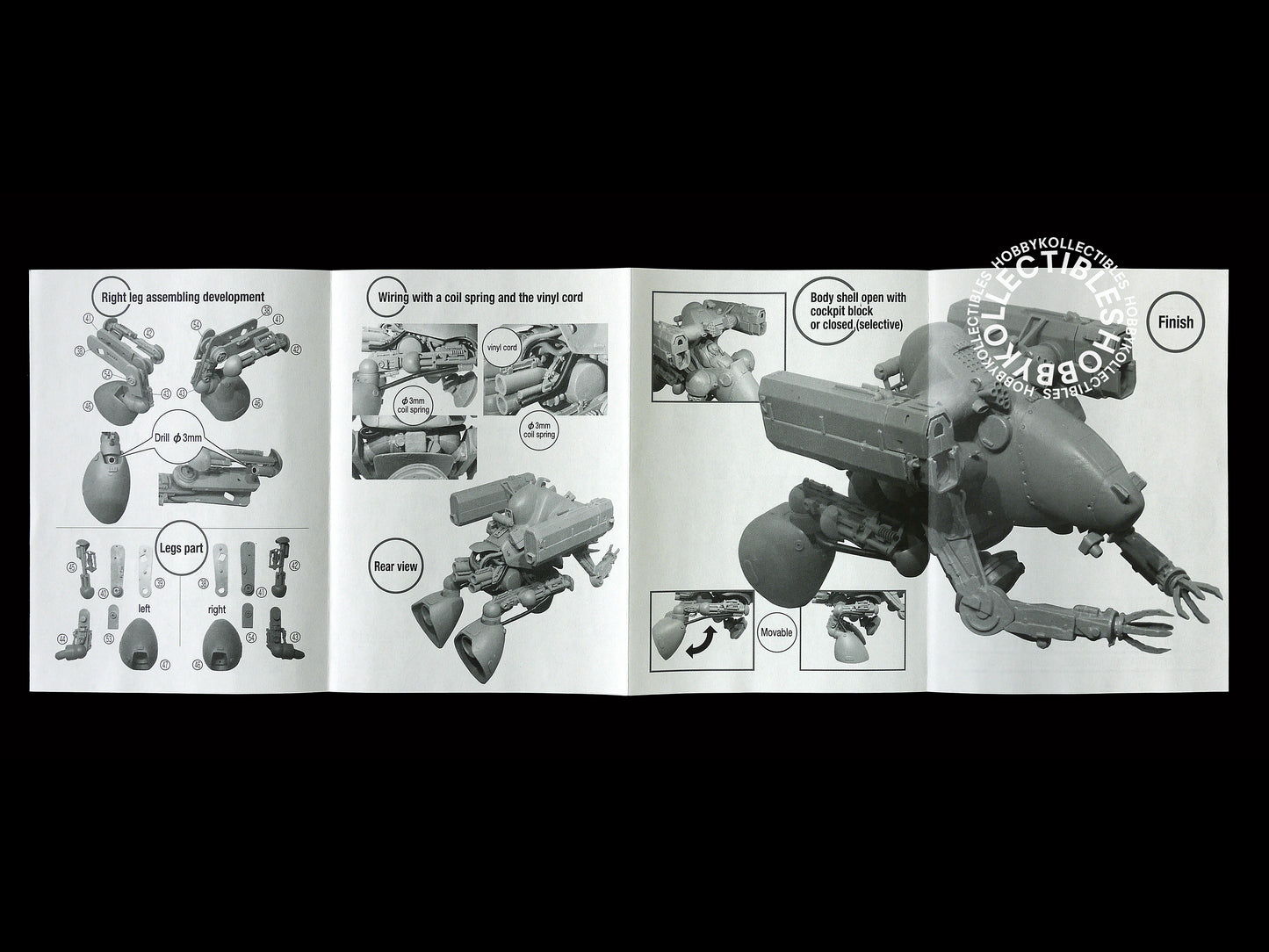 Ma.K Love Love Garden 1/35 Robot Battle V MK52G Gargoyle Resin kit