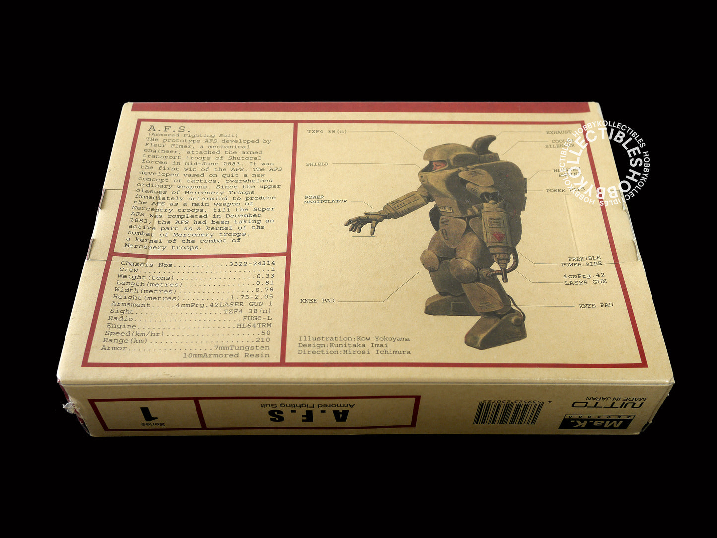 Ma.K Nitto SF3D 1/20 Mecha AFS Factory Sealed Model Kit