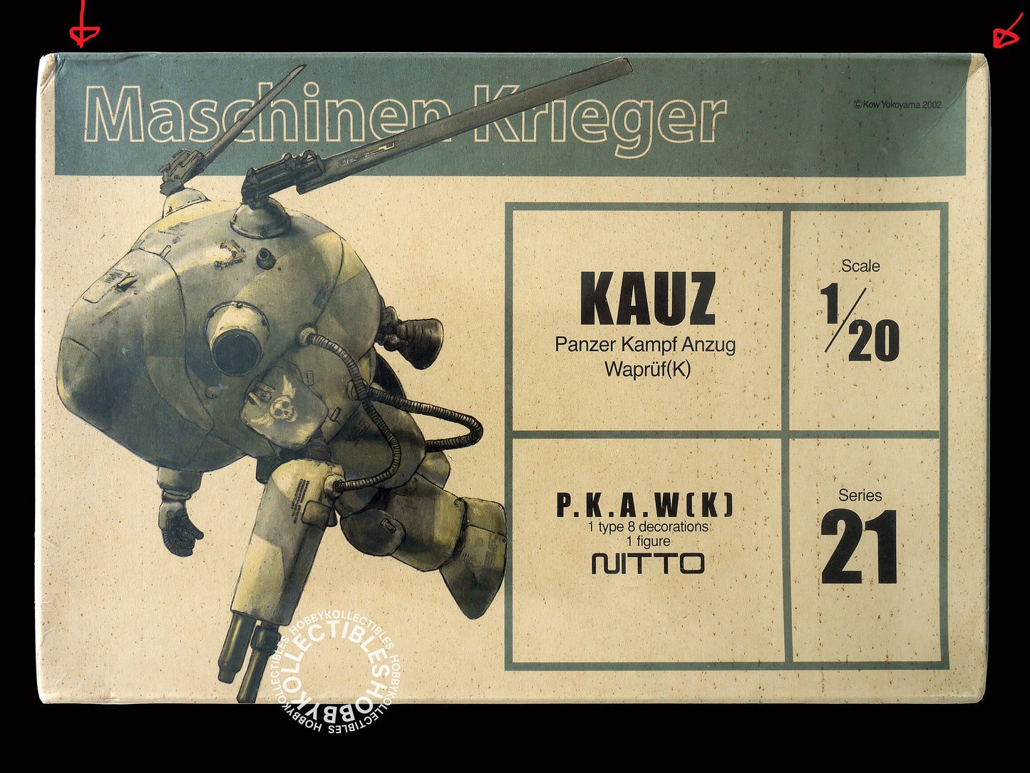 Ma.K Nitto SF3D 1/20 Mecha PKAW Kauz Factory Sea Model Kit