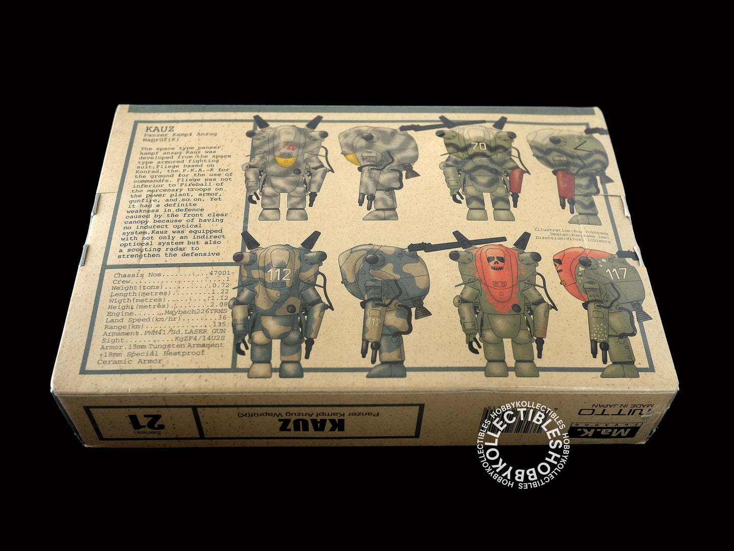 Ma.K Nitto SF3D 1/20 Mecha PKAW Kauz Factory Sea Model Kit