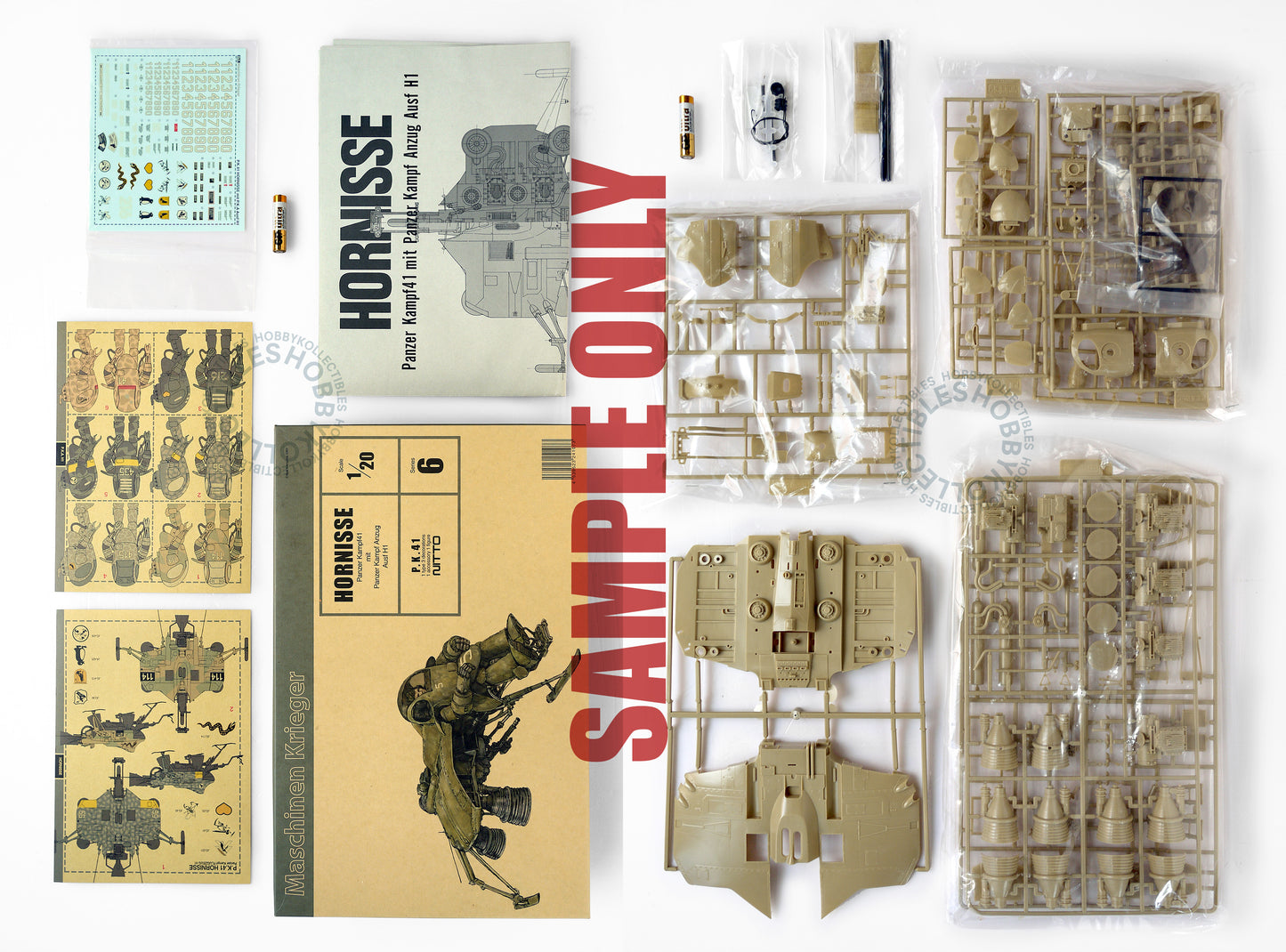 Ma.K Nitto SF3D 1/20 Hornisse P.K.41 Model Kit Factory Seal