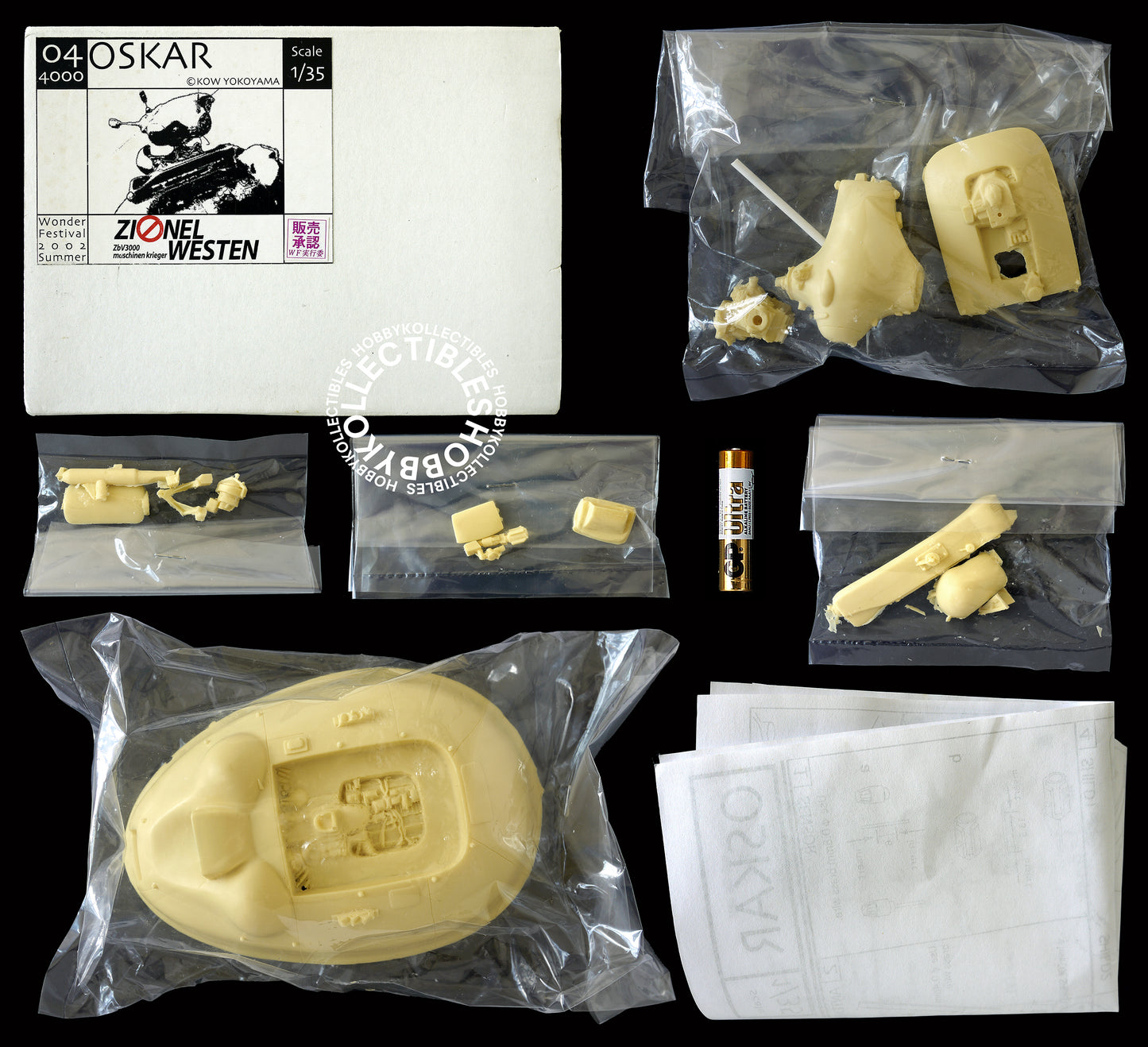 Ma.K SF3D Zionel Westen 1/35 Oskar WF Resin Model Kit
