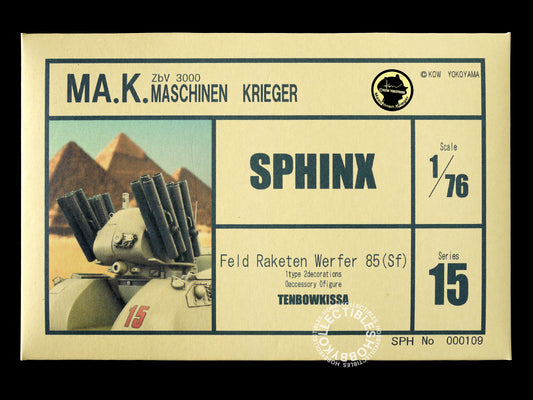 Ma.K Tenbowkissa SF3D 1/76 Sphinx Mecha Resin Model Kit
