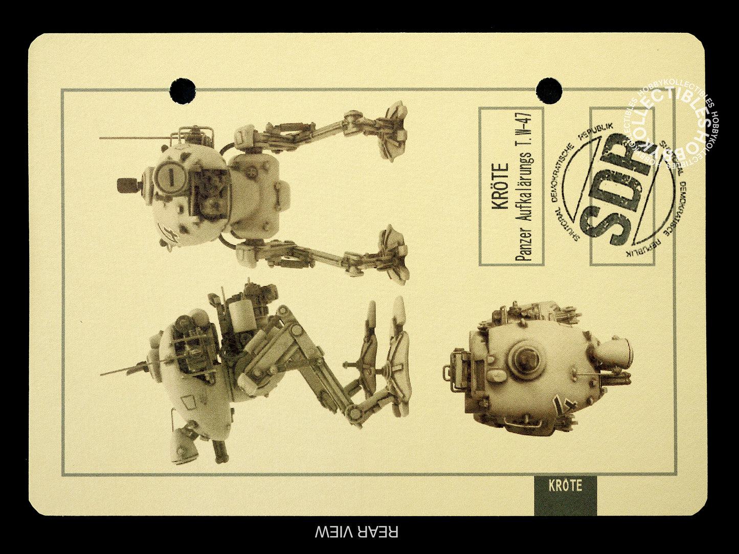 Ma.K Tenbowkissa SF3D 1/76 Kröte #32 Mecha Resin Model Kit