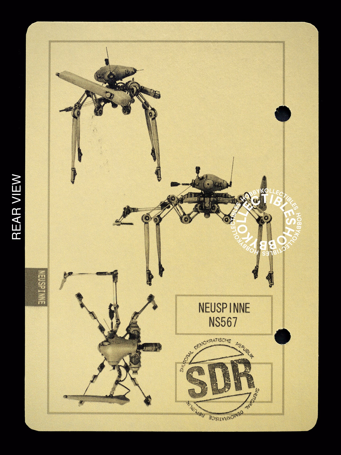 Ma.K Tenbowkissa SF3D 1/76 Neuspinne Mecha Resin Model Kit