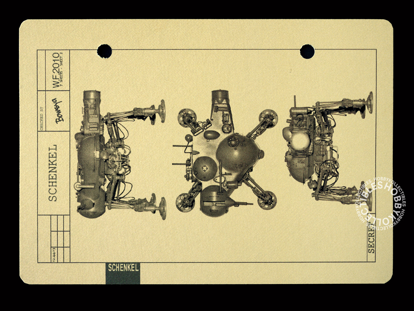 Ma.K Tenbowkissa SF3D 1/76 Schenkel Mecha Resin Model Kit