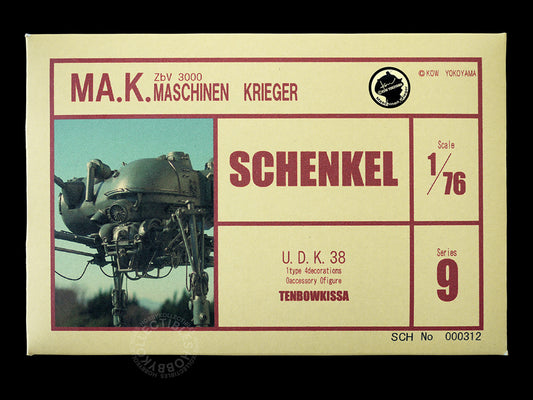 Ma.K Tenbowkissa SF3D 1/76 Schenkel Mecha Resin Model Kit