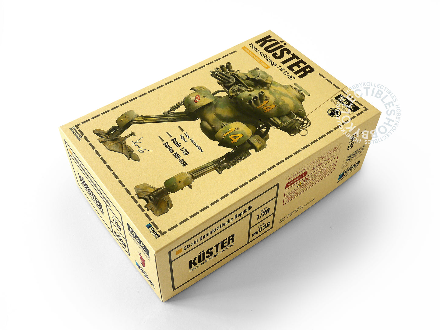 Ma.K Wave SF3D Mecha 1/20 Küster TW47/N2 Model Kit