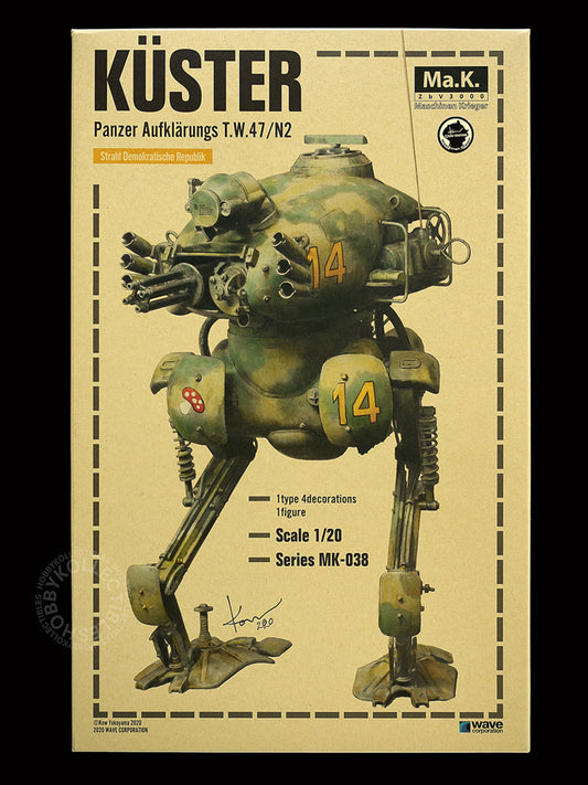 Ma.K Wave SF3D Mecha 1/20 Küster TW47/N2 Model Kit