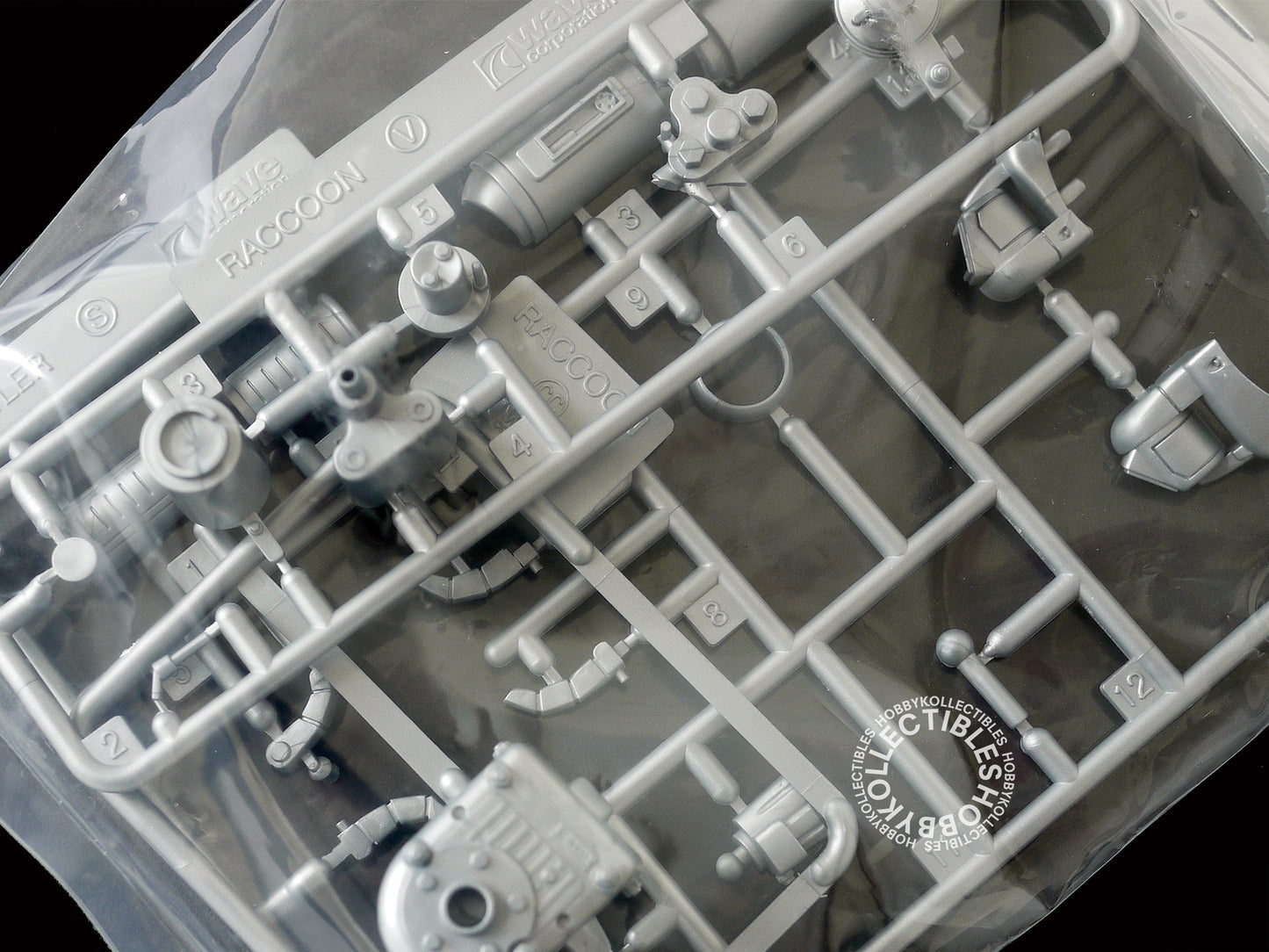 Ma.K Wave SF3D 1/20 Mecha SAFS Raccoon MK069 Model Kit