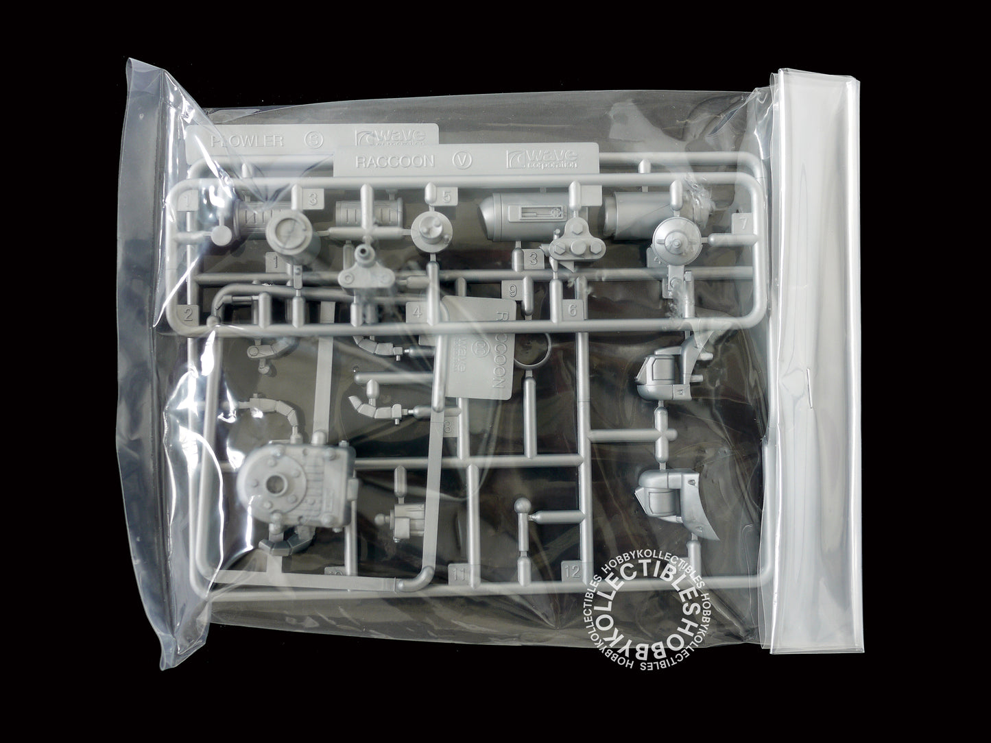 Ma.K Wave SF3D 1/20 Mecha SAFS Raccoon MK069 Model Kit