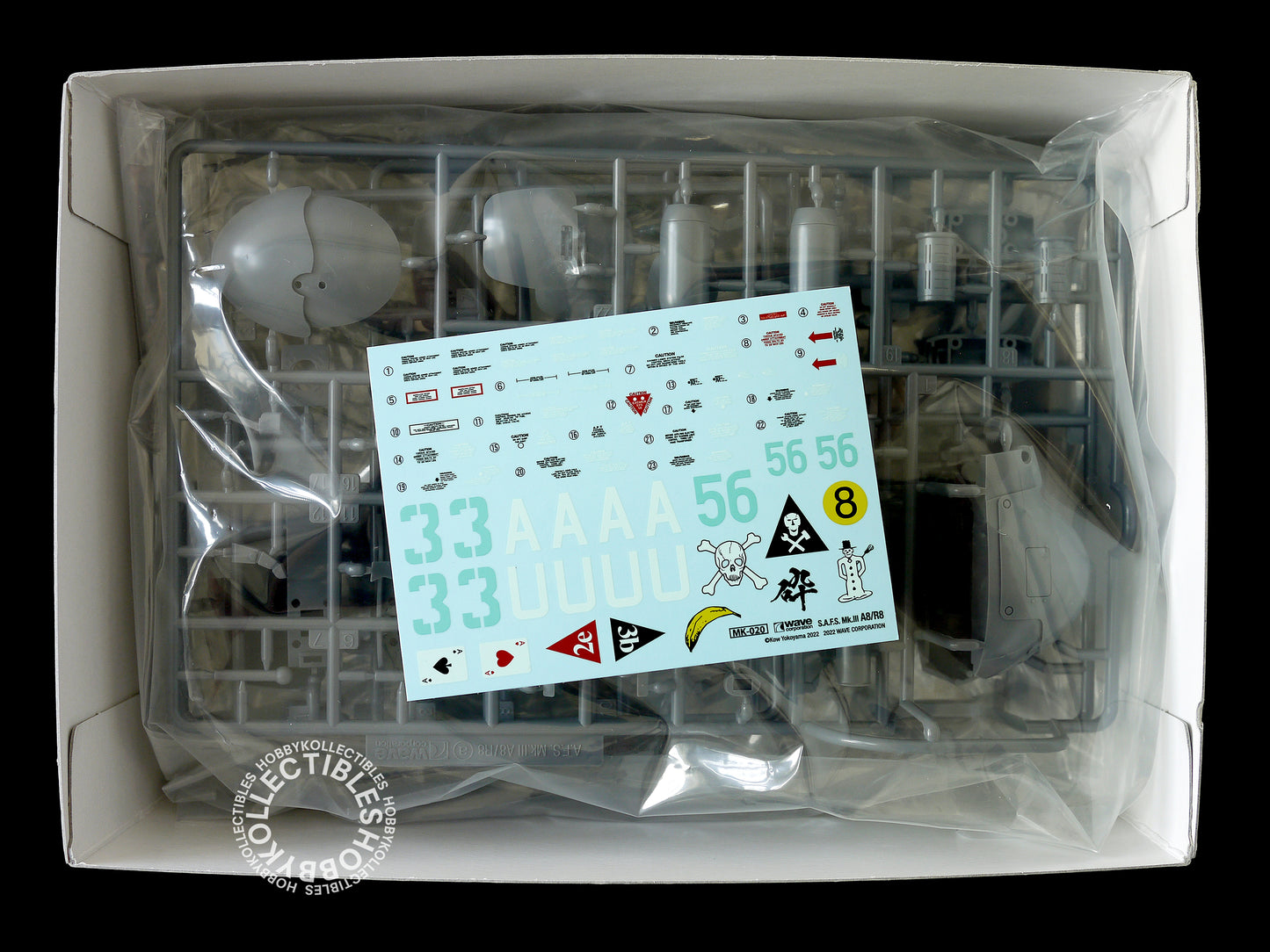 Ma.K Wave SF3D Mecha 1/20 SAFS MK.III A8/R8 Plastic Model Kit