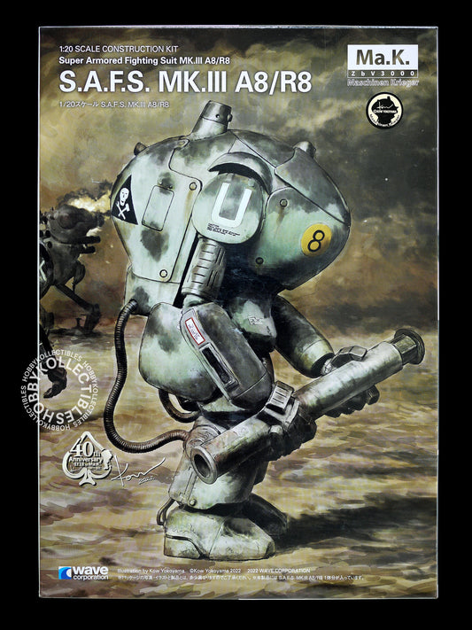 Ma.K Wave SF3D Mecha 1/20 SAFS MK.III A8/R8 Plastic Model Kit