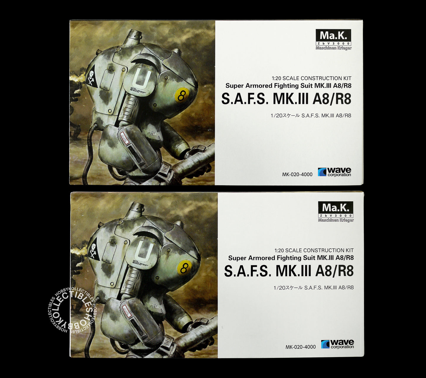 Ma.K Wave SF3D Mecha 1/20 SAFS MK.III A8/R8 Plastic Model Kit
