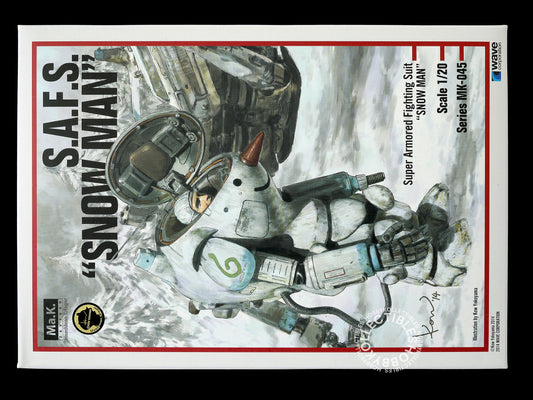 Ma.K Wave SF3D 1/20 SAFS Snowman Plastic Model Kit