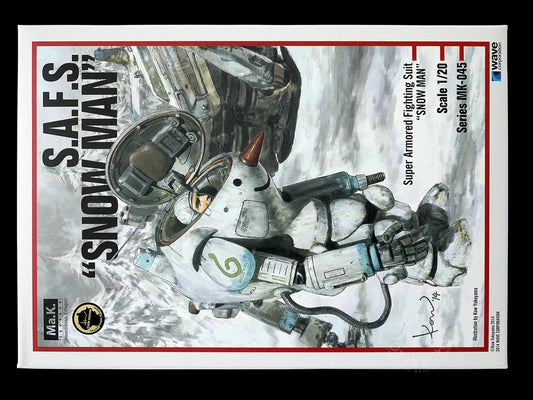 Ma.K Wave SF3D 1/20 SAFS Snowman Plastic Model Kit